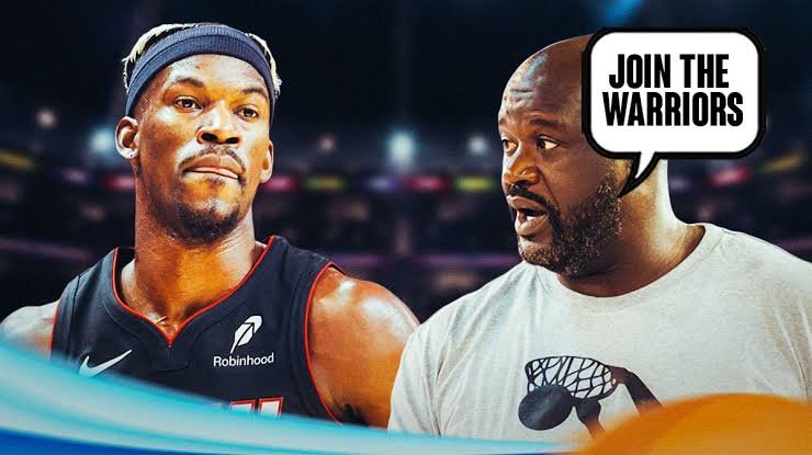 Lakers legend Shaquille O’Neal expressed his desire to see Jimmy Butler join Curry and the Warriors