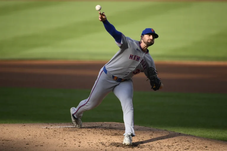 Converted reliever Clay Holmes has been a key addition to the Mets’ surprisingly effective rotation