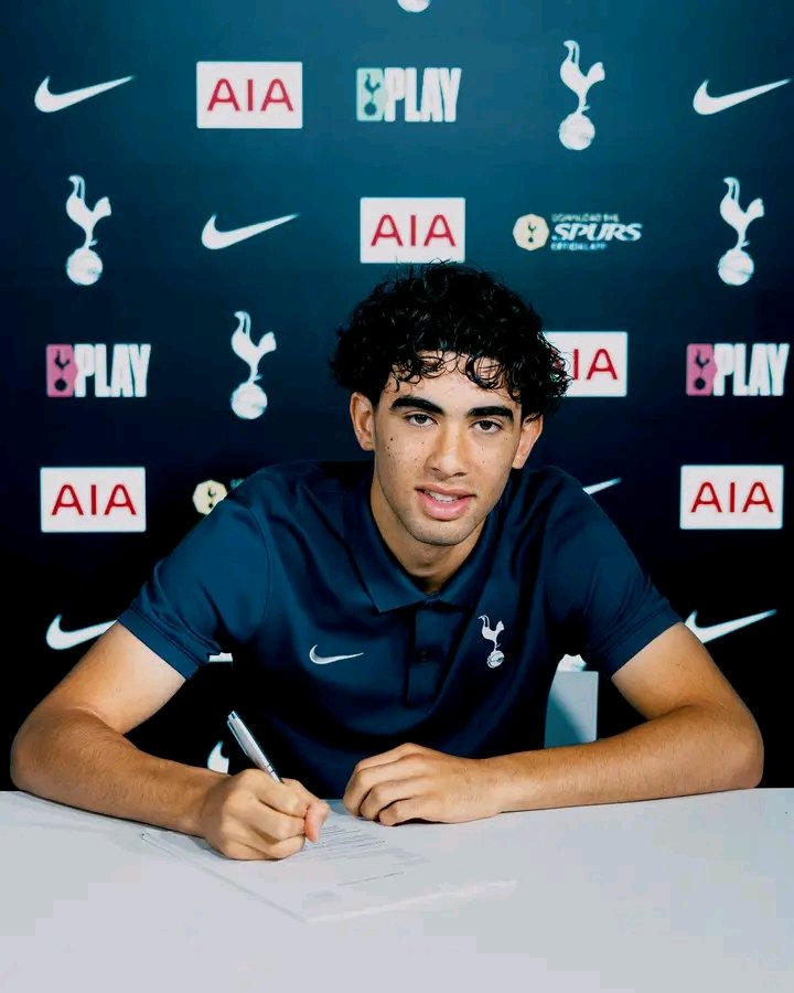 Deal Confirm:Luca Williams-Barnett Signs First Professional a Huge Contract with Tottenham Hotspur Congratulations