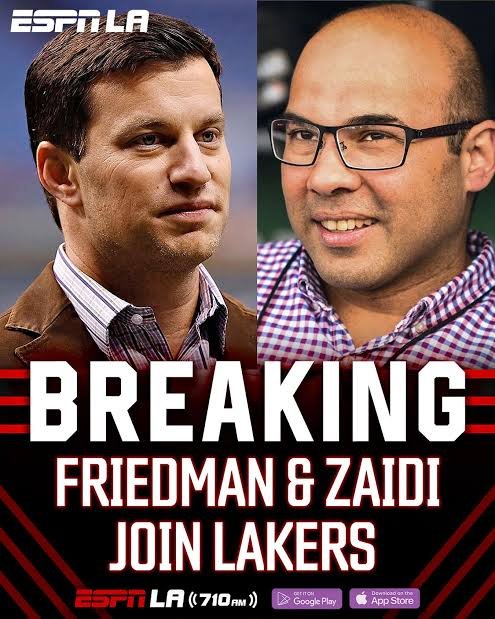 Dodgers Powerhouse Front office Change: Zaidi & Friedman Step Into Lakers’ Front-Office Shakeup According to ESPN Report