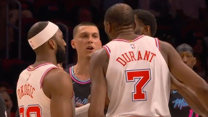 Unbelievable Decision: NBA world shock Kevin Durant and Tyler Herro Has Finally Ban in NBA Due to Fighting During Heat vs Rockets