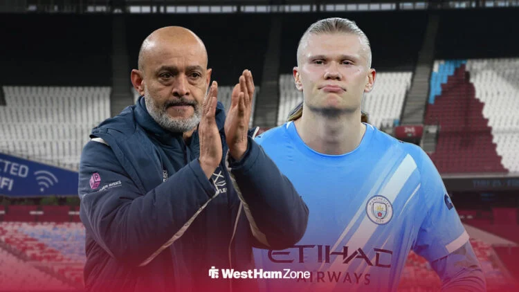 Nuno to relish Manchester City’s current Erling Haaland dilemma ahead of West Ham clash