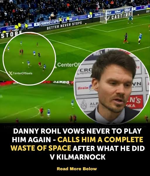 I Can’t Believe What I’ve Just Seen” — BBC Pundit Stunned as Danny Röhl Faces Blame for Rangers Star’s Shocking Error Against Falkirk FC
