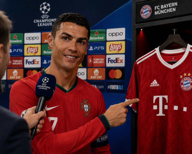 Cristiano Ronaldo: „Ich hätte gerne für Bayern München gespielt“