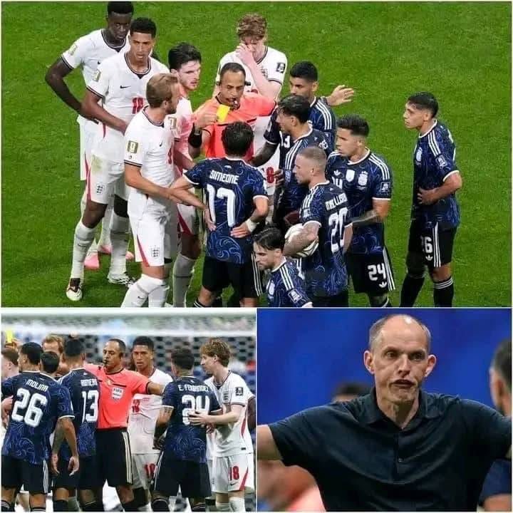 EILMELDUNG: Die Schiedsrichter, die das Spiel zwischen England und Argentinien geleitet haben, wurden bis auf Weiteres suspendiert, nachdem die FIFA Berichten zufolge festgestellt hatte, dass sie ..