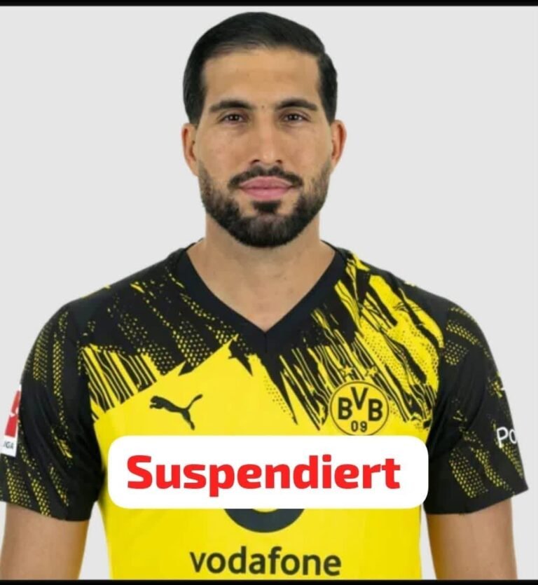 SCHOCKIERENDE NACHRICHTEN: Borussia-Dortmund-Spieler Emre Can wurde während seines Urlaubs suspendiert, nachdem ihm vorgeworfen wurde, mit R….