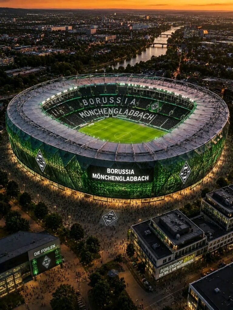 Borussia Mönchengladbach plant Mega-Ausbau des BORUSSIA-PARKS: Stadion soll auf 110.000 Plätze wachsen