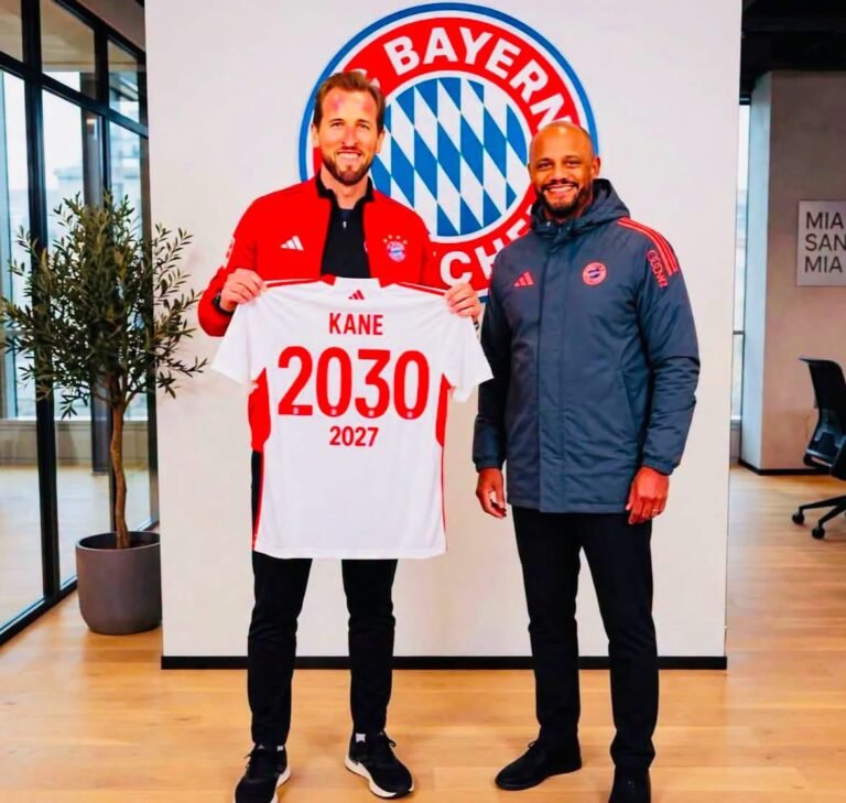 🚨 Harry Kane wird seinen Vertrag beim FC Bayern München verlängern. Al-Hilal und Barça haben diesen Sommer angefragt, aber der englische Stürmer hat……..