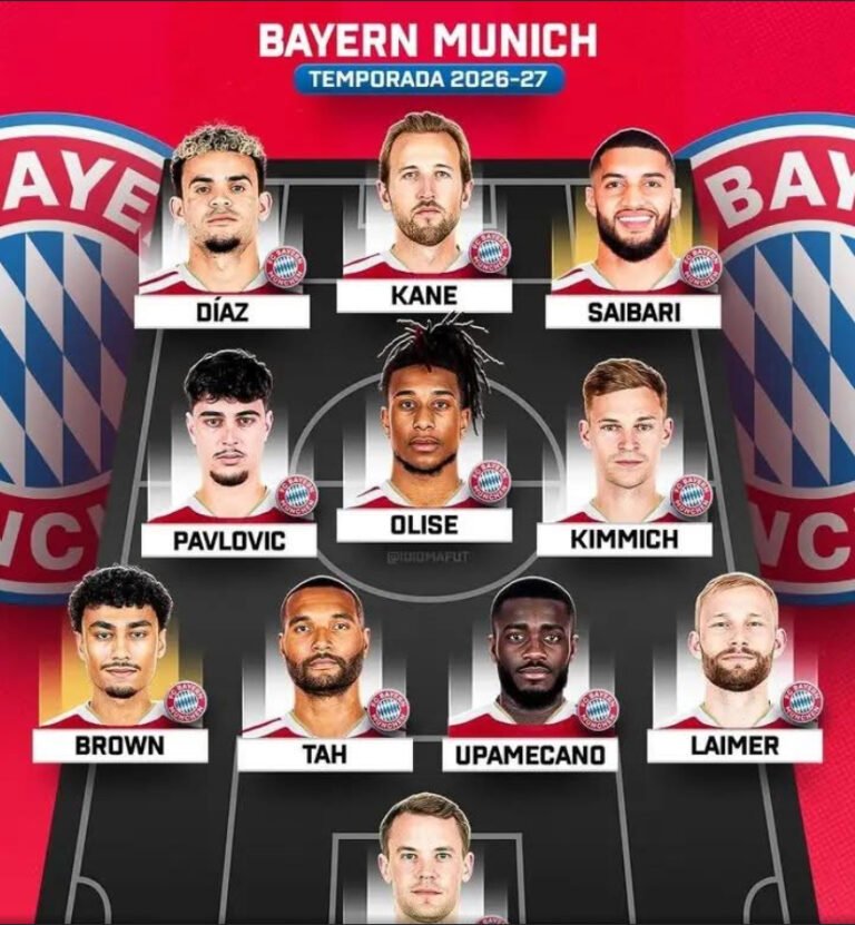 EIN NEUER BAYER! Mit den Neuzugängen Salbari und Brown könnte die Startelf von FC Bayern München in der nächsten Saison völlig neu aussehen