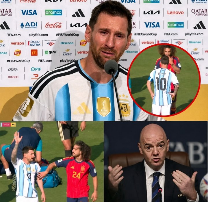 „Er hat mich aufs Übelste und rassistische Weise beleidigt!“ – Messi enthüllt angebliche Worte von Cucurella