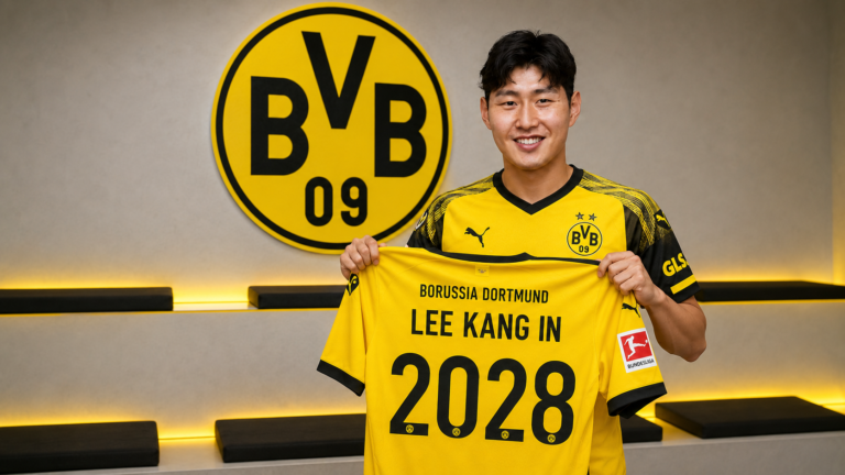 HIER WE GO! Borussia Dortmund hat eine Einigung über die Verpflichtung von Kang-in Lee von Paris Saint-Germain erzielt. Das Gesamtpaket hat einen Wert von rund 40 Millionen Euro inklusive Boni. Kang-in Lee wird bei Borussia Dortmund einen Dreijahresvertrag unterschreiben, die persönlichen Vertragsbedingungen wurden ebenfalls bereits vereinbart. Wie bewertet ihr diesen Transfer auf einer Skala von 1 bis 10? 👀⚡