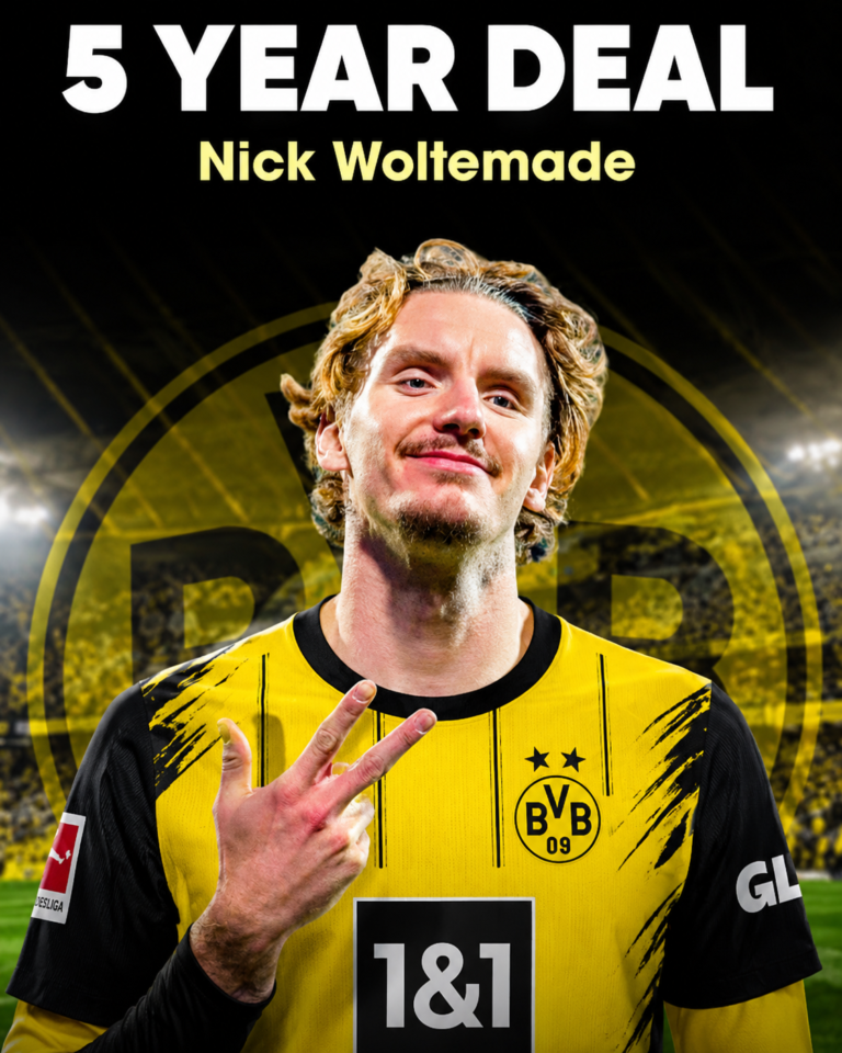 EILMELDUNG: Borussia Dortmund hat die Verpflichtung von Nick Woltemade mit einem Dreijahresvertrag (3 Jahre) erfolgreich abgeschlossen. Der Transfer ist nun offiziell besiegelt.
