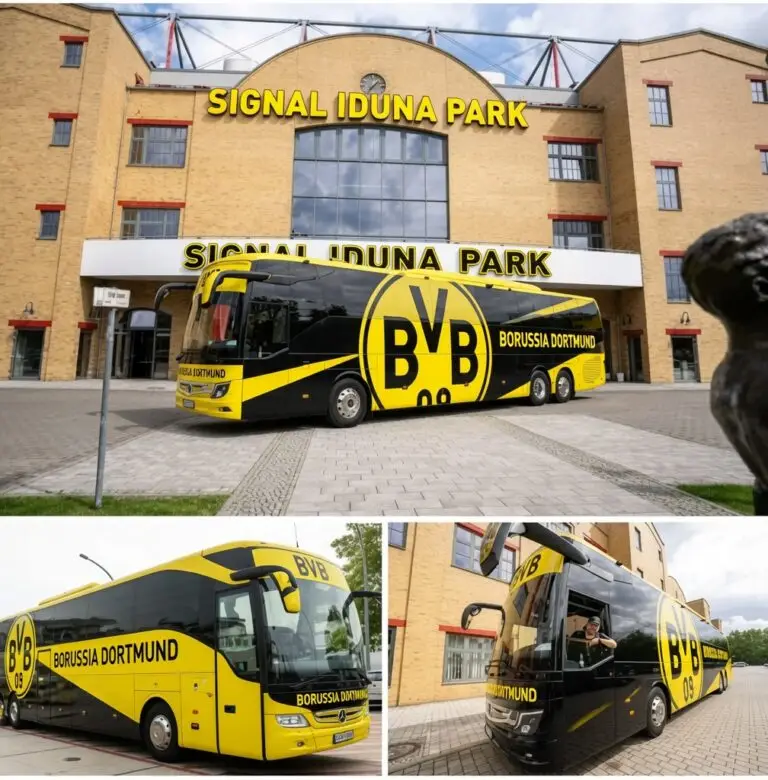 🚨 BVB-Präsident schockt Fans mit zwei neuen Luxus-Mannschaftsbussen! ⚫🟡🚌