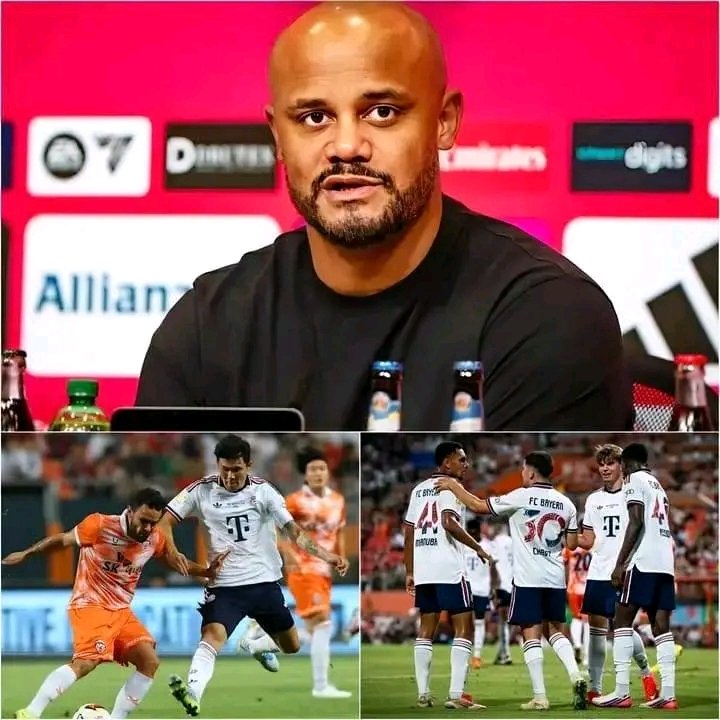 🚨 Eklat nach Abpfiff? Kompany-Ausraster sorgt für Wirbel – doch wie viel stimmt wirklich? In den sozialen Medien verbreiten sich derzeit Berichte über einen angeblichen Eklat nach einem Spiel des FC Bayern München. Verschiedene Beiträge behaupten, Trainer Vincent Kompany habe nach dem Schlusspfiff die Beherrschung verloren und mit einem emotionalen Ausraster für große Aufregung gesorgt. Die Meldung löste innerhalb kurzer Zeit zahlreiche Diskussionen unter Fußballfans aus. Den kursierenden Gerüchten zufolge soll Kompany unmittelbar nach dem Spiel deutliche Worte an seine Mannschaft gerichtet haben. Andere Beiträge behaupten sogar, es habe hitzige Szenen in der Kabine oder am Spielfeldrand gegeben. Konkrete Belege, Videoaufnahmen oder offizielle Aussagen, die diese Behauptungen bestätigen, wurden bislang jedoch nicht veröffentlicht. Vincent Kompany gilt als ehrgeiziger und leidenschaftlicher Trainer, der hohe Ansprüche an seine Mannschaft stellt. Emotionale Reaktionen gehören im Profifußball zwar zum Alltag, doch nicht jede spektakuläre Behauptung aus den sozialen Medien entspricht den tatsächlichen Ereignissen. Bislang gibt es keine offizielle Bestätigung für einen angeblichen Ausraster des Bayern-Trainers. Weder der FC Bayern München noch Vincent Kompany selbst haben sich zu den kursierenden Berichten geäußert. Auch seriöse deutsche Sportmedien haben bisher keine bestätigten Informationen veröffentlicht, die die Geschichte belegen. Gerade nach emotionalen Spielen verbreiten sich Gerüchte oft besonders schnell. Deshalb sollten Fans entsprechende Meldungen mit Vorsicht betrachten und auf offizielle Stellungnahmen oder verlässliche Medienberichte warten. Ob es nach dem Abpfiff tatsächlich zu einem Eklat gekommen ist oder ob die Geschichte auf Spekulationen beruht, bleibt derzeit offen. Bis glaubwürdige Informationen vorliegen, sollten die kursierenden Berichte ausschließlich als unbestätigte Gerüchte betrachtet und nicht als gesicherte Tatsachen dargestellt werden.