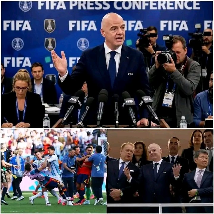 EILMELDUNG: FIFA-Präsident Gianni Infantino trifft eine