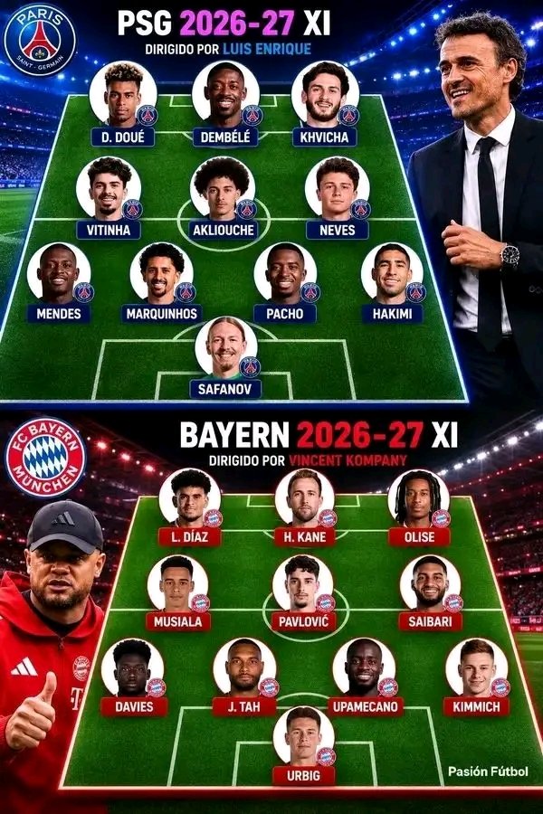 🔥⚽😍 PSG UND BAYERN BAUEN ZWEI by
