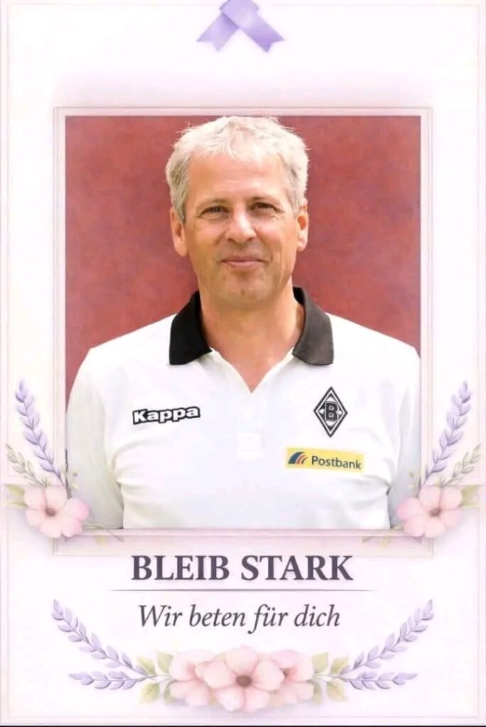 Borussia Mönchengladbach STEHT VEREINT HINTER Lucien Favre In einem emotionalen Zeichen der Geschlossenheit hat sich die gesamte Gladbach-Gemeinschaft während eines schwierigen und unsicheren Moments hinter ihren ehemaligen Trainer versammelt. Fans, Spieler und Vereinsführung senden eine klare Botschaft: Favre ist nicht…..