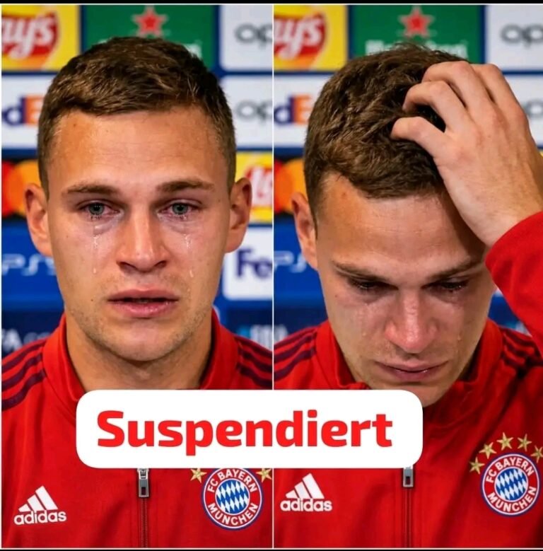 SCHOCKIERENDE NACHRICHTEN: Der Star des FC Bayern München und der deutschen Nationalmannschaft, JoshuaKimmich, wurde vom Verein suspendiert, weil er mit R…