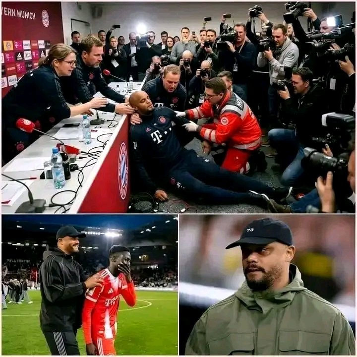 Schockmoment um Vincent Kompany: Sorge um den Bayern-Trainer