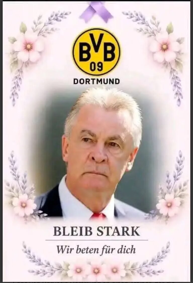 Ganz Dortmund steht hinter Ottmar Hitzfeld. 🖤💛 Fans versammeln sich mit Kerzen, Gebeten und Botschaften der Hoffnung und Unterstützung für die Legende, die Borussia Dortmund mit Führungsstärke, Disziplin und historischem Erfolg geprägt hat. Ein Anführer. Ein Stratege. Ein prägender Teil der Vereinsgeschichte. Seine außergewöhnlichen Leistungen und sein Vermächtnis werden von Generationen von BVB-Anhängern tief geschätzt. In dieser bewegenden Zeit zeigt die gesamte schwarz-gelbe Familie ihre Verbundenheit und ihren Respekt für einen der größten Trainer…..