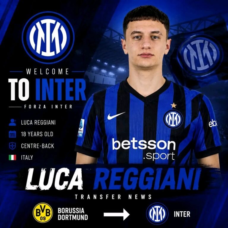 Eilmeldung: Wechsel von Luca Reggiani zu Inter Mailand rückt näher