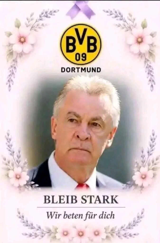 Ganz Dortmund steht hinter Ottmar Hitzfeld