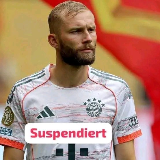 20 MINUTES AGO: FC Bayern Munich star