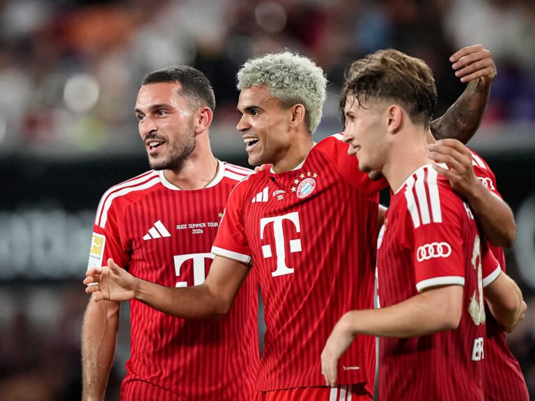 Bayern beendet Audi Summer Tour 2026 mit starkem Auftritt – Minjae Kim und Luis Díaz treffen doppelt*