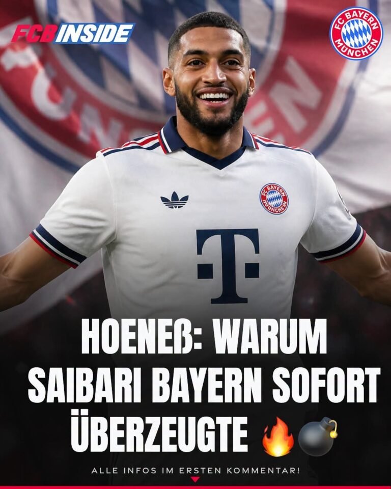 🚨❤️ Hoeneß erklärt Transfer: Warum Saibari die Bayern sofort überzeugte 👇🏽