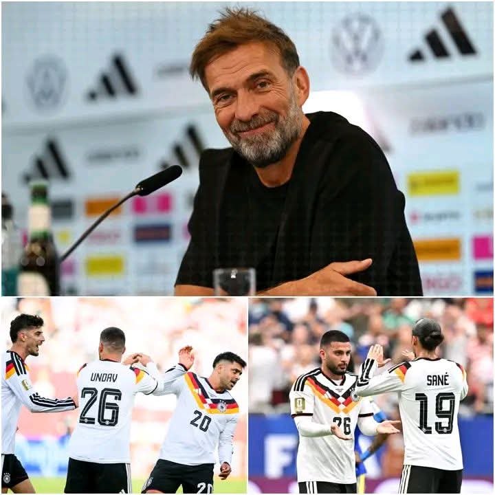 💔🥲 VÖLLIGER SCHOCK: „DIE NATIONALMANNSCHAFT WIRD DICH SEHR VERMISSEN!“ Bundesliga-Trainer Jürgen Klopp hat soeben bekannt gegeben, dass vier Spieler persönlich zu ihm gekommen sind, um ihm ihre Entscheidung mitzuteilen, die deutsche Nationalmannschaft zu verlassen. Gleichzeitig wünschten sie ihm und dem Team fü….. 🇩🇪💔