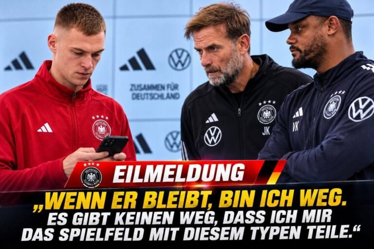 🚨 Eilmeldung beim FC Bayern: Sorgt Joshua Kimmich mit einem Ultimatum für Unruhe?