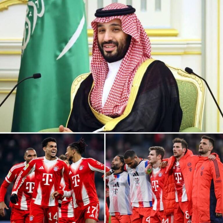 🔥 „GEBT MIR BAYERN! ICH WERDE DIESE MANNSCHAFT IN DIE GRÖSSTE UND FURCHTERREGENDSTE MACHT DER WELTFUSSBALLGESCHICHTE VERWANDELN!“ — Mohammed Al Saud, Präsident des Public Investment Fund (PIF) und einer der mächtigsten Milliardäre Saudi-Arabiens, bereitet angeblich einen ehrgeizigen Plan zur Übernahme von Bayern vor – mit einem nie dagewesenen Budget und einem umfassenden Wiederaufbauprojekt, das darauf abzielt, ein wahres „Fußball-Imperium“ zu erschaffen, das diesen Sport auf Jahre hinaus dominieren kann Details…..