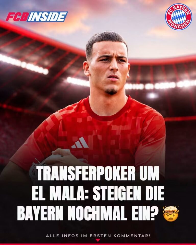 Mischt sich die Bayern noch in den El Mala-Poker ein? 🤯👇