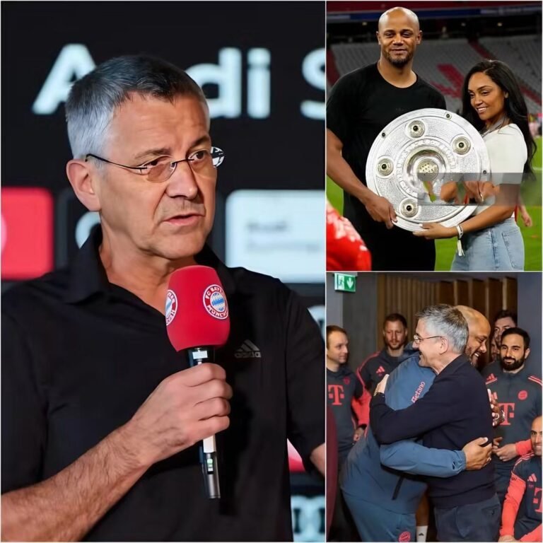 VOR 5 MINUTEN – Bayern-Präsident Herbert Hainer persönlich hat alle Fans tief berührt, als er etwas Großartiges tat, das vielleicht niemand sonst für Trainer Vincent Kompany tun würde, nachdem er erfahren hatte, dass Vincent Kompanys Frau schwer krank ist … Mehr dazu 👇👇