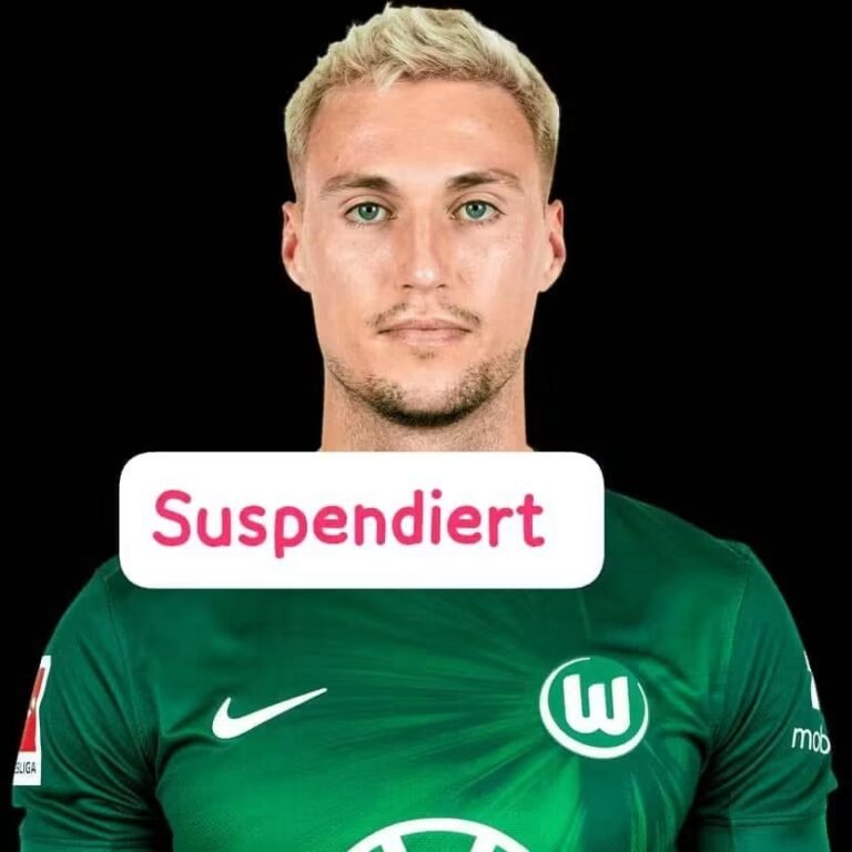 🚨SCHOCKIERENDE NACHRICHTEN: vfl Wolfsburg Star Kilian Fischer vom Verein suspendiert, weil er mit R…