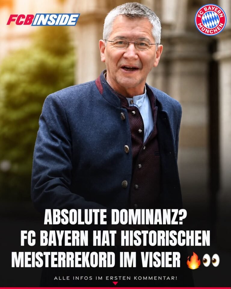 🚨Bayern hat historischen Meisterrekord im Visier! 👀👇