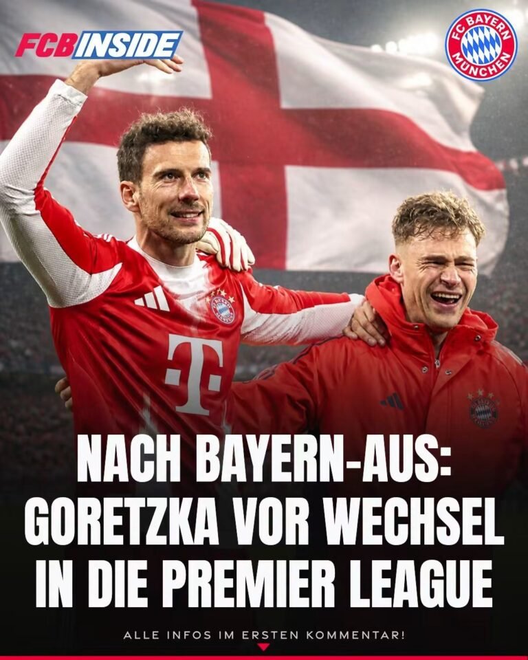 🚨🏴 Goretzka vor Wechsel in die Premier League: Zu diesem Verein zieht es den Ex-FCB-Star 👇🏽