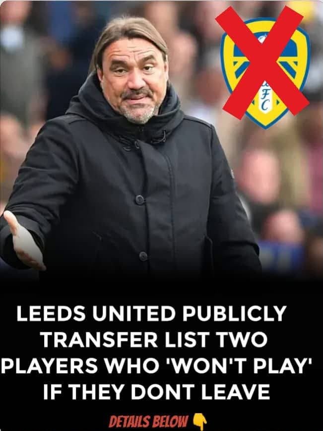 🚨 Nobody Saw It Coming: Leeds United Reportedly Put Two Players on the Transfer List
