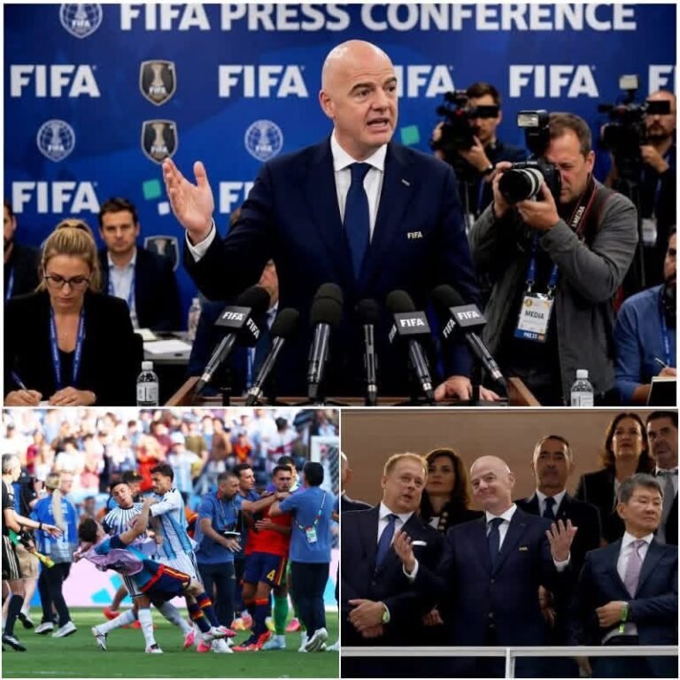 🚨 EILMELDUNG: FIFA-Präsident Gianni Infantino trifft eine SCHOCKIERENDE ENTSCHEIDUNG über seine Zukunft und beendet damit eine von Kontroversen geprägte Amtszeit. Besonders brisant ist sein Geständnis über EINEN FEHLER, den er bei der vergangenen Weltmeisterschaft gemacht hat… 👇👇