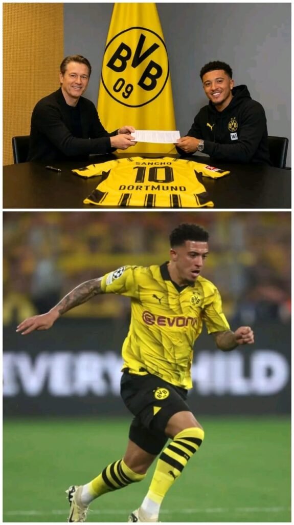 🚨 DEAL AKZEPTIERT: Borussia Dortmund hat die sensationelle Verpflichtung von Jadon Sancho offiziell abgeschlossen! 💛🖤🔥 Der Superstar ist ZURĂCK! Details 👇…
