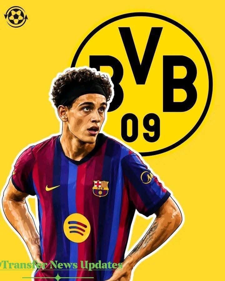 🚨 Borussia Dortmund prüft einen Transfer des Barcelona-Rechtsverteidigers Hector Fort. Gespräche über den 20-Jährigen haben stattgefunden, wobei Dortmund einen möglichen D….. in Betracht zieht.