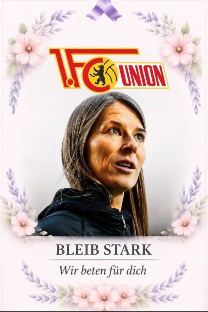 Ganz Union steht hinter Marie-Louise Eta. 🔴⚪ Fans versammeln sich mit Kerzen, Gebeten und Botschaften der Stärke für die Trainerin, die Mut, Leidenschaft und neue Perspektiven zu 1. FC Union Berlin gebracht hat. Eine Anführerin. Eine Wegbereiterin. Ein prägender Teil der….