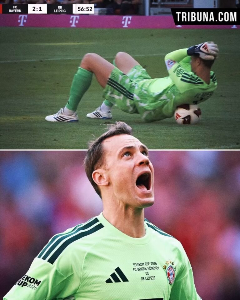 🥰🤣 Neuer macht einfach immer irgendwelche verrückten Sachen – Fans staunen über ungewöhnliche Szene gegen Leipzig