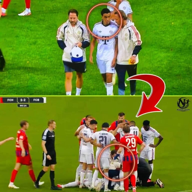 SCHOCK IN MÜNCHEN: JAMAL MUSIALA ERLEIDET INNERHALB VON NUR DREI TAGEN SEINEN ZWEITEN ZUSAMMENBRUCH! 🔴⚪.