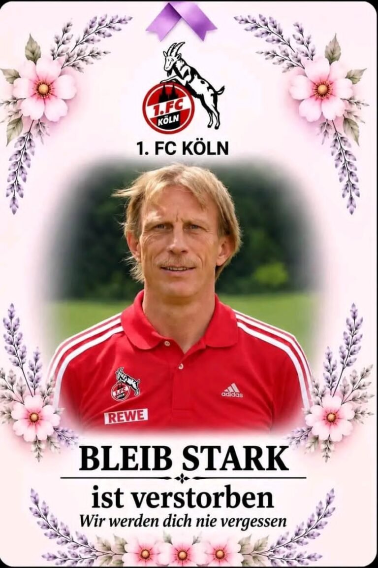 VOR 20 MINUTEN: Ganz 1. FC Köln steht geschlossen hinter Christoph Daum – Eine Welle des Abschieds und der Unterstützung für die Kölner Legende…. alle Details………..
