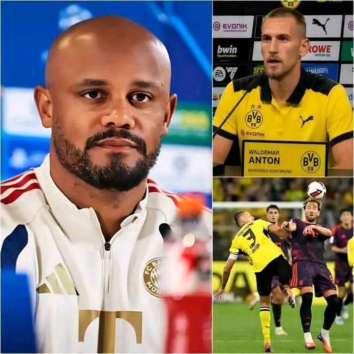BORUSSIA DORTMUND IST EINE SCHANDE FÜR DEN DEUTSCHEN FUSSBALL!“ — Bayern-München-Trainer Vincent Kompany nahm Dortmund nach dem 2:1-Sieg des FC Bayern im DFB-Supercup kein Blatt vor den Mund. Kompany spottete, Dortmund habe viel zu viele Schwächen gezeigt und sei in großen Spielen inzwischen nur noch ein Schatten seiner selbst. Kurz darauf reagierte Dortmund-Kapitän Waldemar Anton wütend und verteidigte seine Mannschaft mit deutlichen Worten. Doch damit war die E….