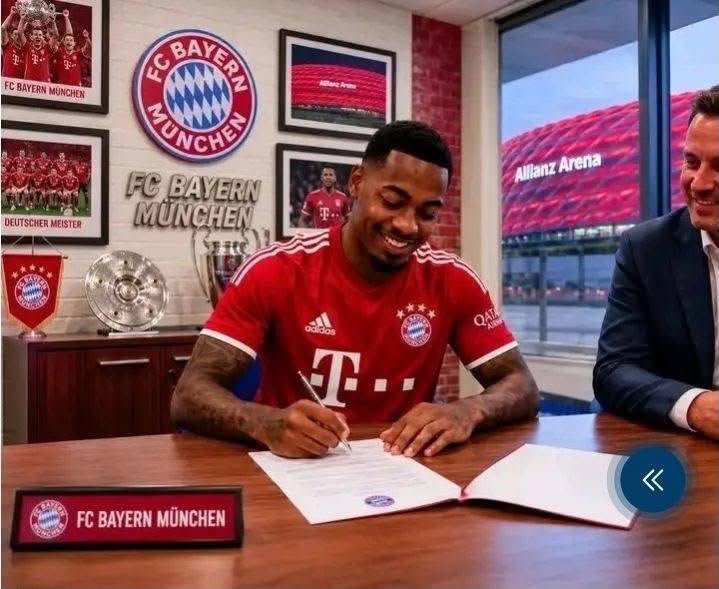 VOR 15 MINUTEN DEAL ABGESCHLOSSEN: FC Bayern München macht Allan-Elias-Verpflichtung perfekt.