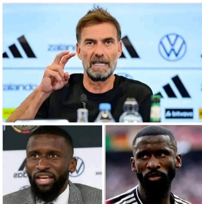 🚨 EILMELDUNG: Jürgen Klopp reagiert auf die Antonio-Rüdiger-Saga – seine Worte sorgen für Aufsehen