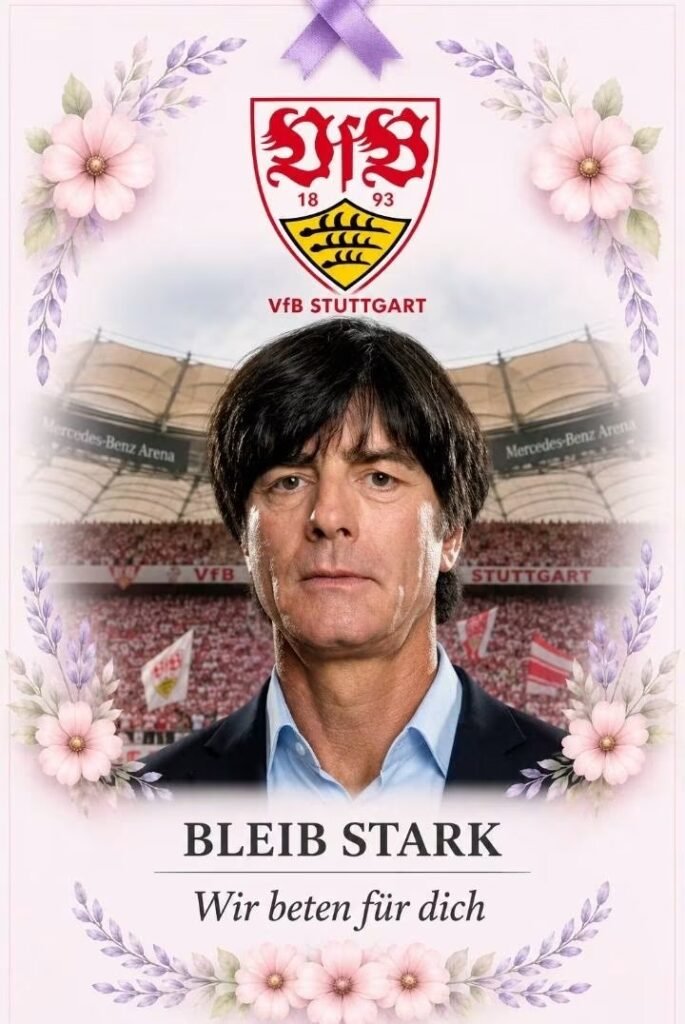 ❤️ VfB Stuttgart STEHT VEREINT HINTER Joachim LöwIn einem emotionalen Zeichen der Geschlossenheit hat sich die gesamte Stuttgart‑Gemeinschaft während eines schwierigen und unsicheren Moments hinter ihrem Trainer versammelt. Fans, Spieler und Vereinsführung senden eine klare Botschaft: Löw ist nicht….