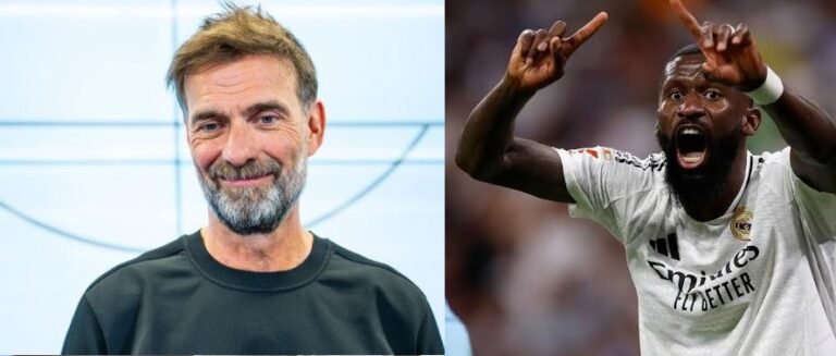 🚨 Riesenwirbel um Antonio Rüdiger: Gerüchte über Streit mit Jürgen Klopp sorgen für Aufsehen……..